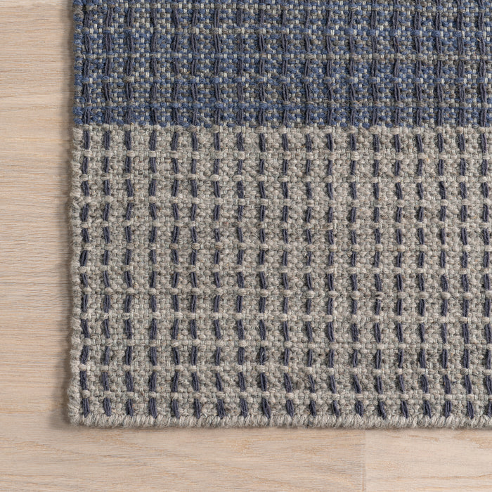 Portland Plaid Wool Area Rug