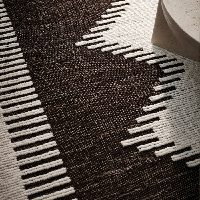 Sante Fe Southwestern Wool Blend Area Rug