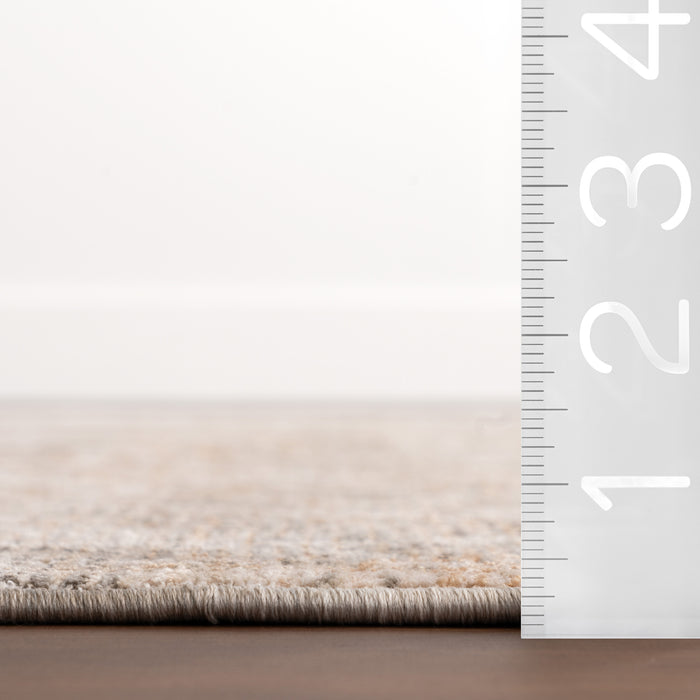 Kriti Medallion Fringe Area Rug