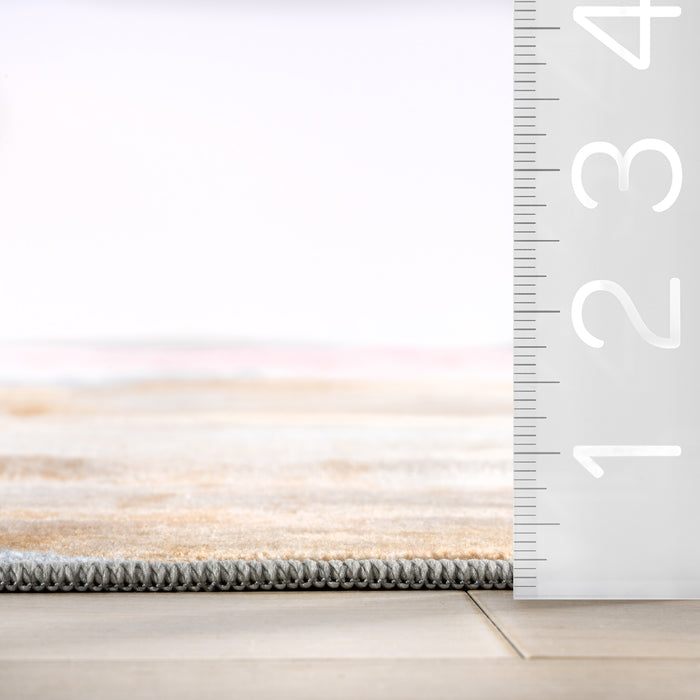 nuLOOM Sarine Abstract Washable Area Rug