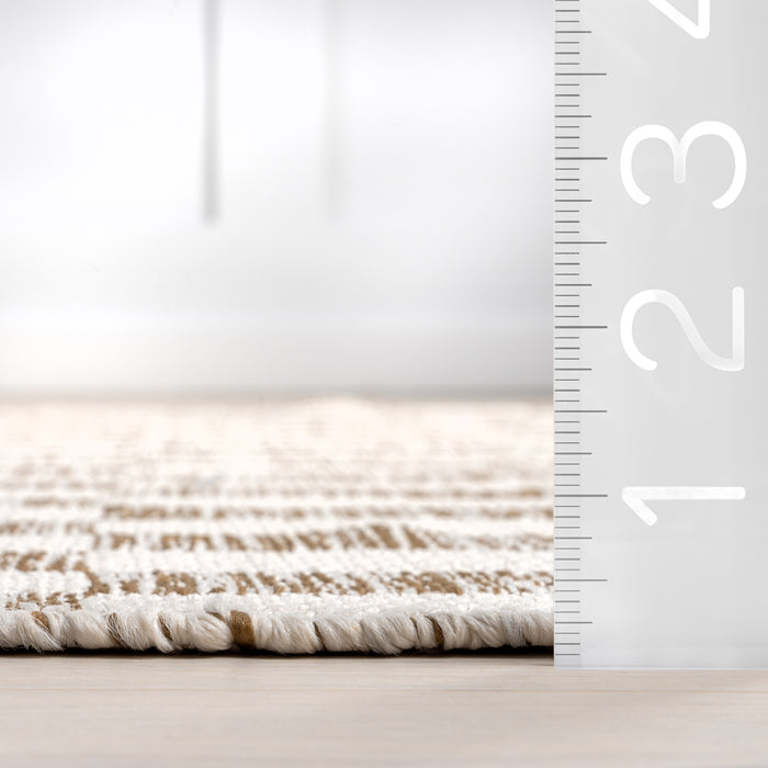 nuLOOM Stormie Checkered Indoor/Outdoor Area Rug