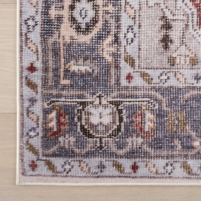 nuLOOM Eloqua SplashGuard Machine Washable Area Rug