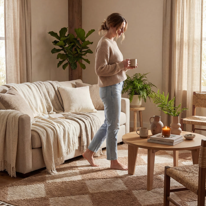 Marissa High/Low Diamond Tassel Area Rug — nuLOOM