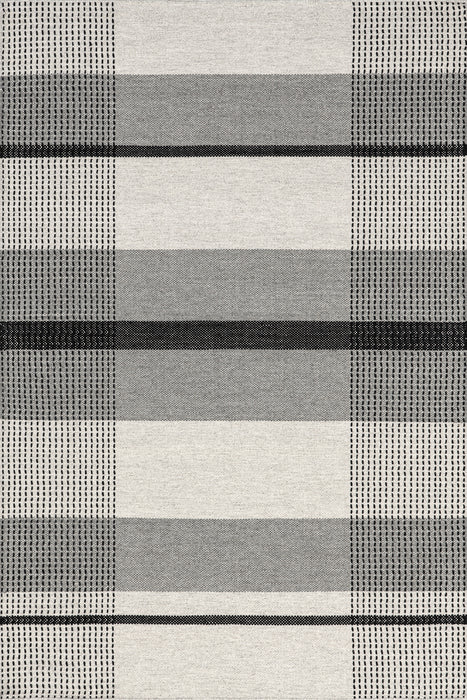 Portland Plaid Wool Area Rug