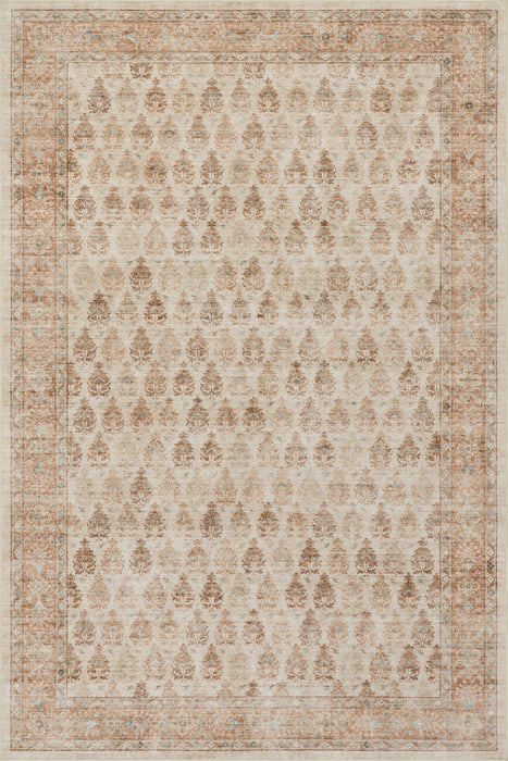 Nuloom Caria Traditional Bordered Washable Area Rug