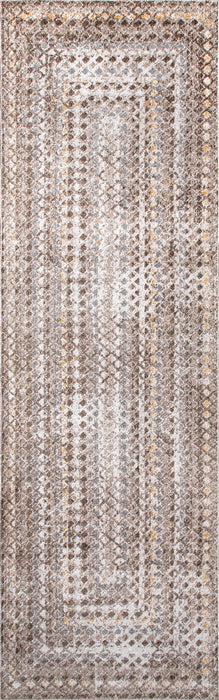 Carley Machine Washable Geometric Area Rug