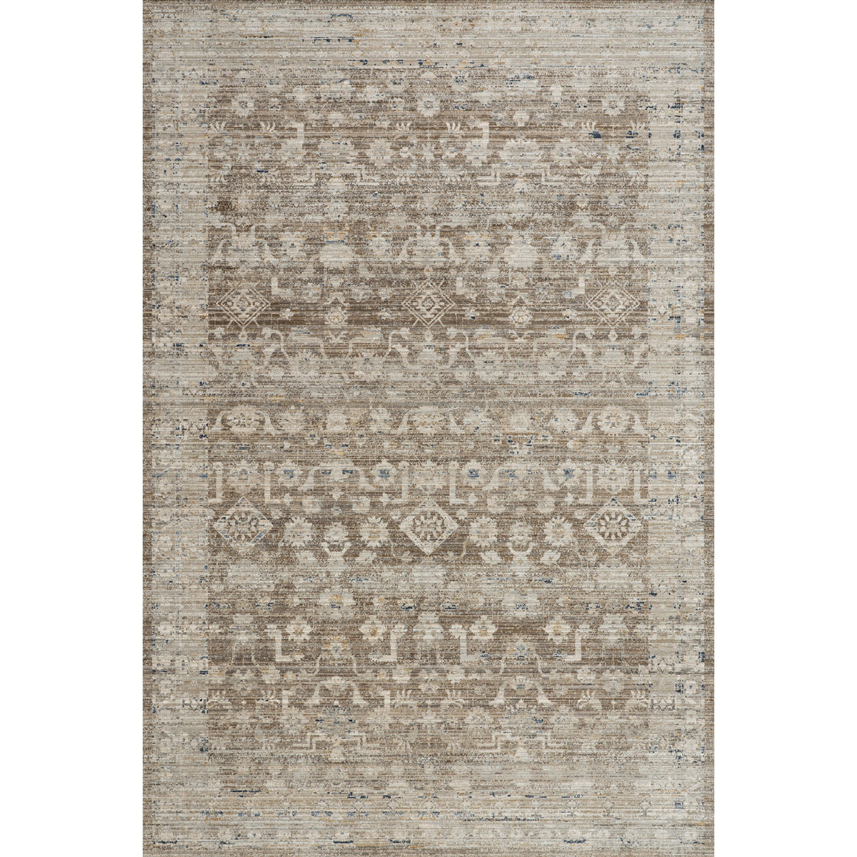 Nuloom Kirelle Traditional Woven Floral Washable Rug — nuLOOM