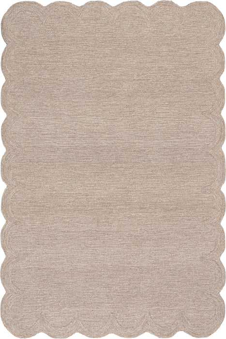 Nuloom Elira Solid Bordered Area Rug