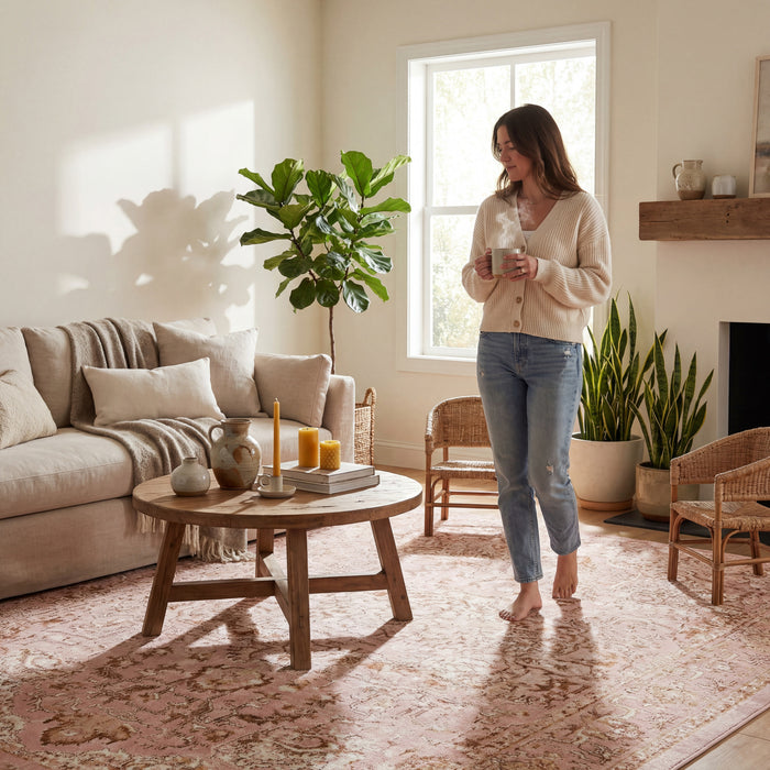 Cady Machine Washable Transitional Area Rug — nuLOOM