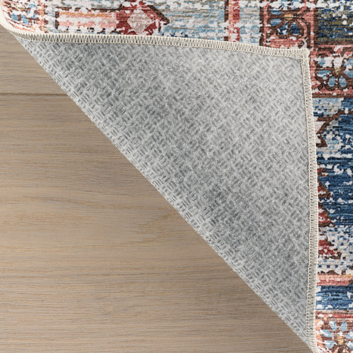 nuLOOM Carolita SplashGuard Machine Washable Area Rug