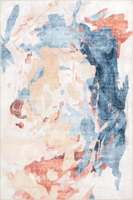 nuLOOM Galia Abstract Washable Area Rug