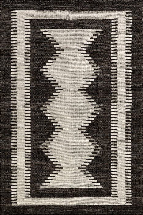 Sante Fe Southwestern Wool Blend Area Rug