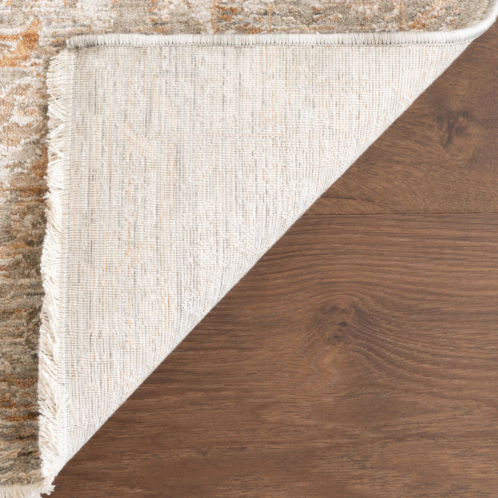 Kriti Medallion Fringe Area Rug