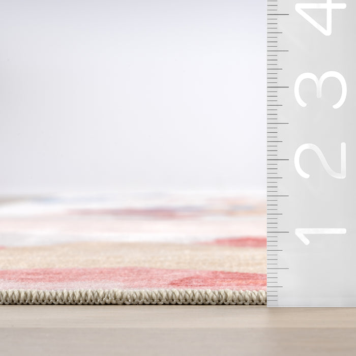nuLOOM Galia Abstract Washable Area Rug