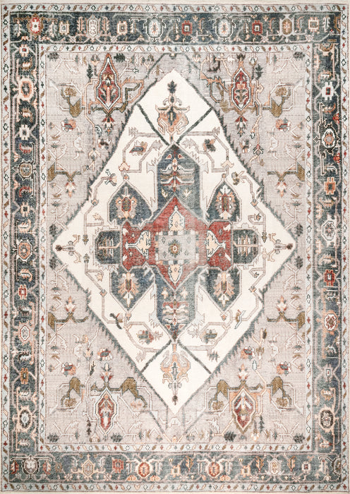 nuLOOM Retta SplashGuard Machine Washable Area Rug