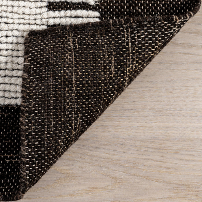 Sante Fe Southwestern Wool Blend Area Rug