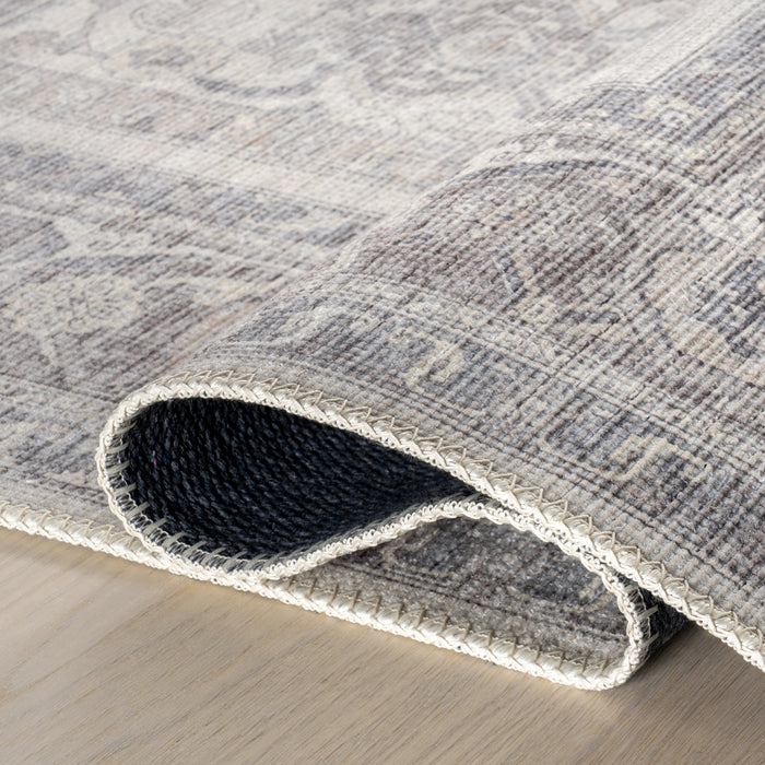 Green Haven Collection Vietta Recycled Cotton Machine Washable Area Rug