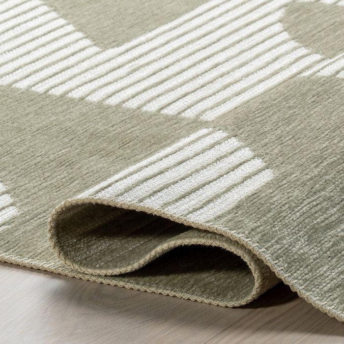Grania Modern Abstract Reversible Machine Washable Area Rug