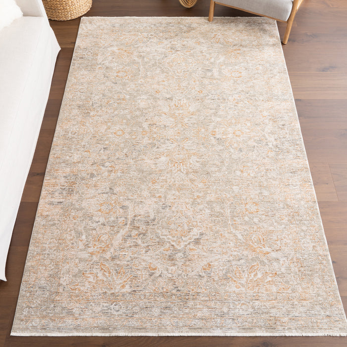 Kriti Medallion Fringe Area Rug