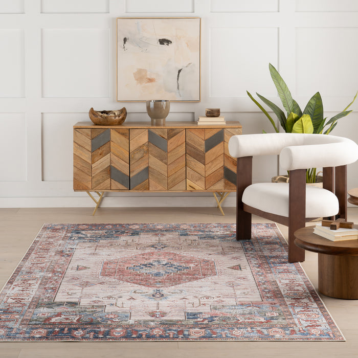 nuLOOM Carolita SplashGuard Machine Washable Area Rug