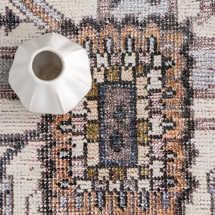 nuLOOM Fonia SplashGuard Machine Washable Area Rug