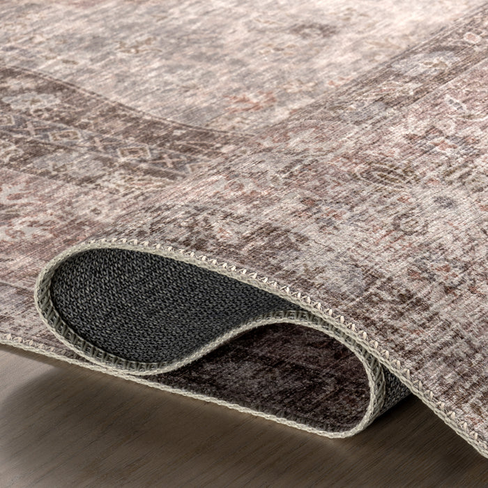 Nuloom Analeia SplashGuard Machine Washable Area Rug