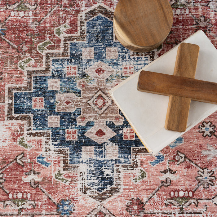 nuLOOM Carolita SplashGuard Machine Washable Area Rug