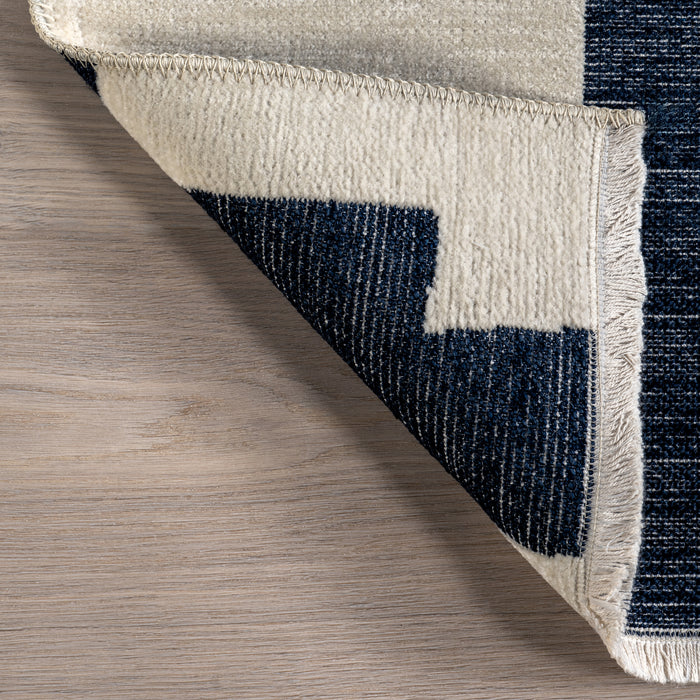 Viktoria Modern Abstract Reversible Machine Washable Area Rug