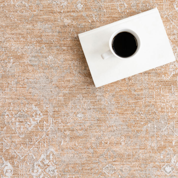 Kristin Medallion Fringe Area Rug