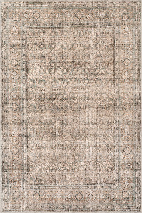 Nuloom Barilas Bordered Traditional Washable Area Rug