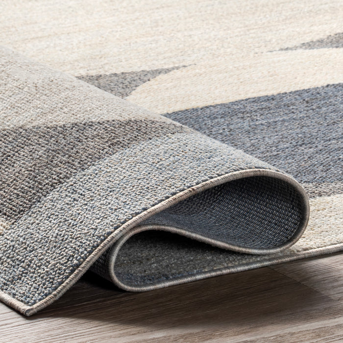 Rhona Modern Geometric Recycled Area Rug