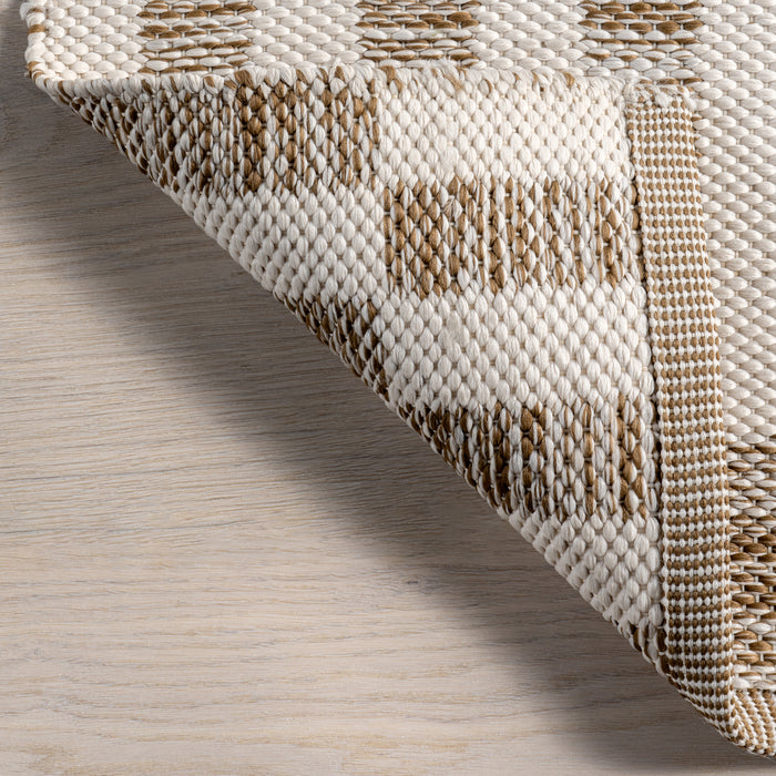 nuLOOM Stormie Checkered Indoor/Outdoor Area Rug