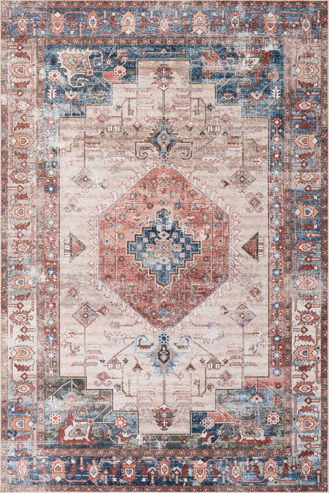 nuLOOM Carolita SplashGuard Machine Washable Area Rug