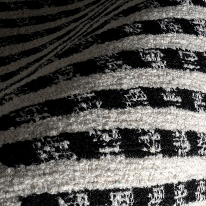 Adahlia Checkered Wool Area Rug