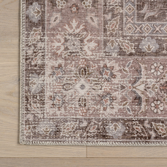 Nuloom Analeia SplashGuard Machine Washable Area Rug