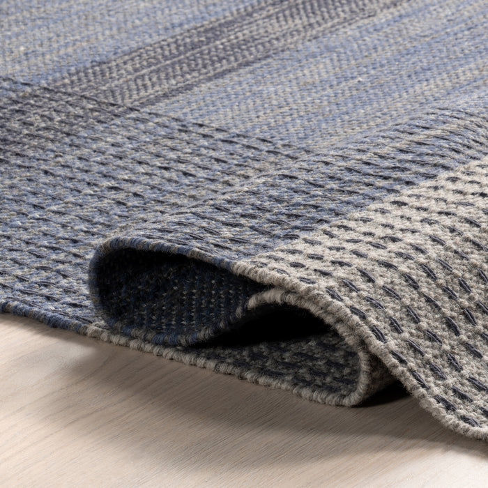 Portland Plaid Wool Area Rug