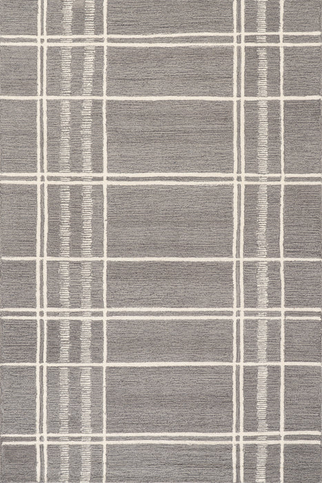 nuLOOM Vivica Plaid Wool Area Rug