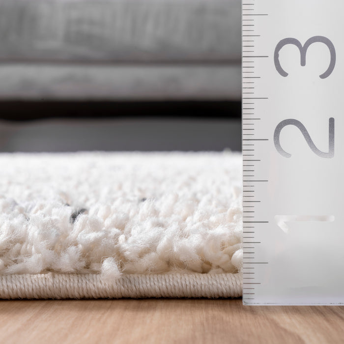 Jessie Moroccan Lattice Tassel Area Rug