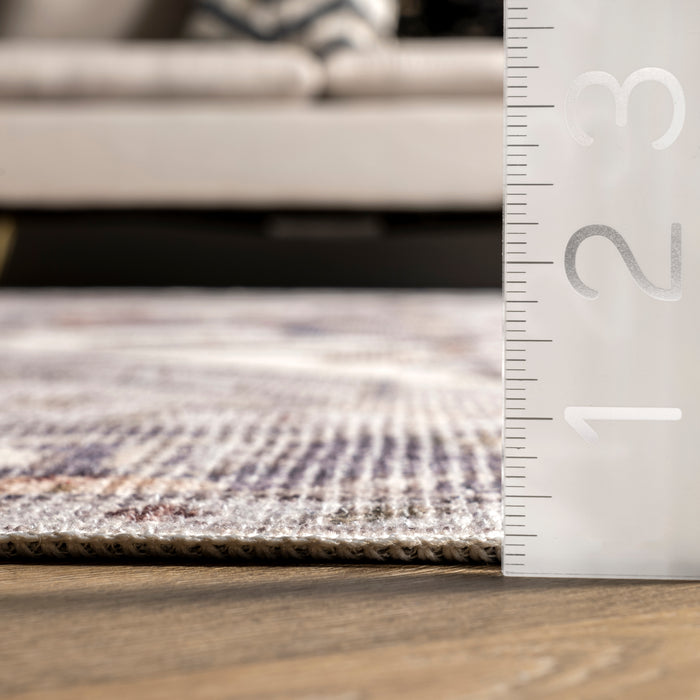 nuLOOM Retta SplashGuard Machine Washable Area Rug