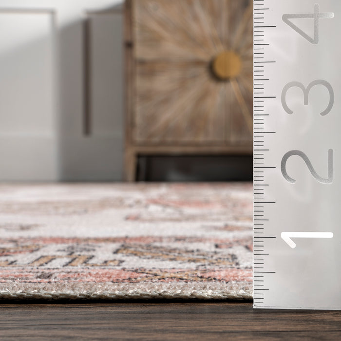 nuLOOM Nyan SplashGuard Machine Washable Area Rug