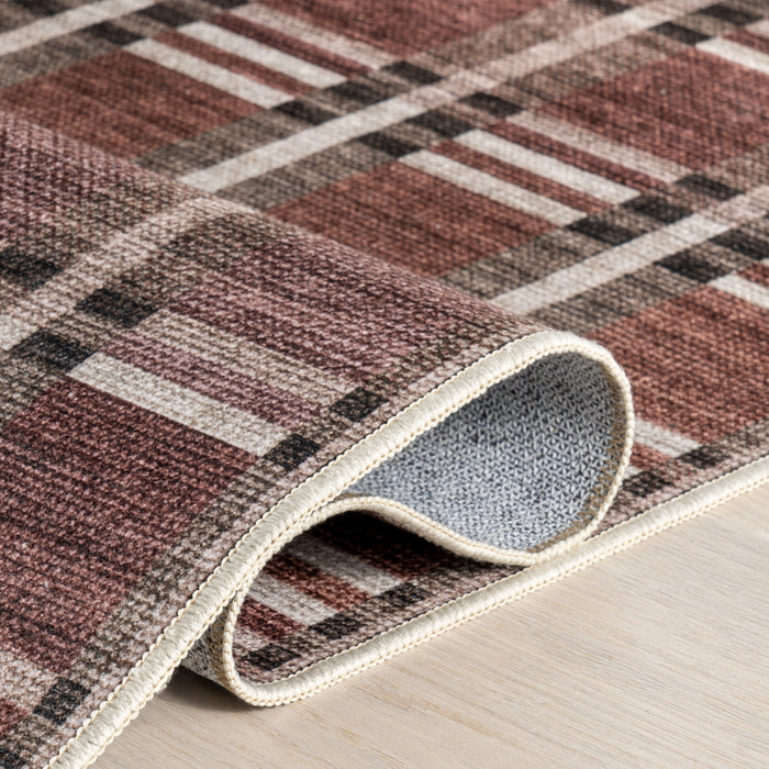 Nuloom Uzma Plaid Area Rug