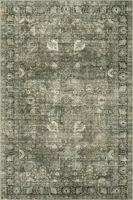 Bayberry Spill Proof Vintage Machine Washable Area Rug