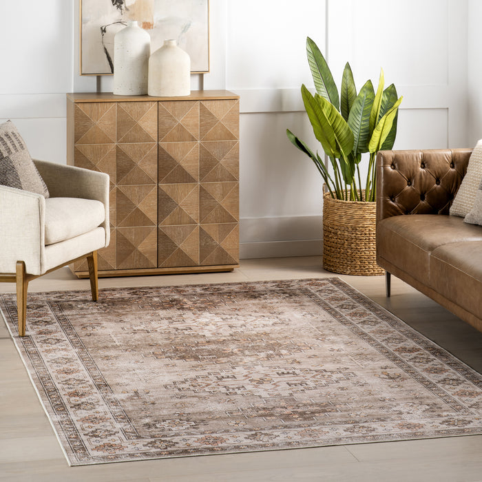 Blessing SplashGuard Machine Washable Area Rug