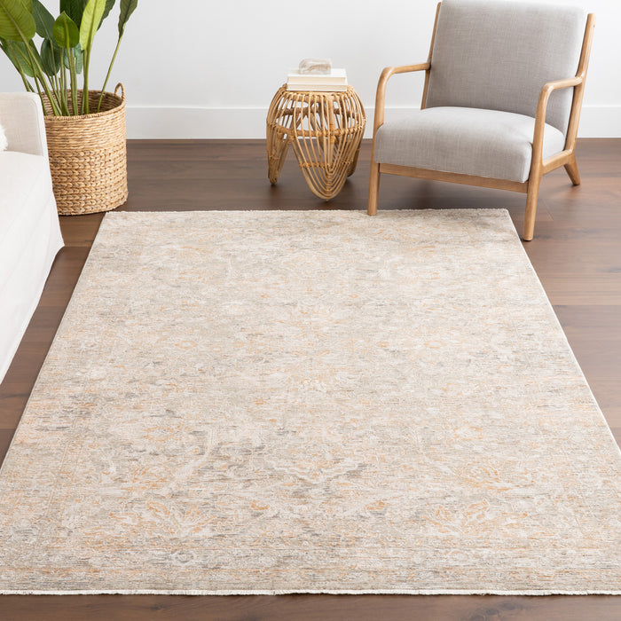 Kriti Medallion Fringe Area Rug