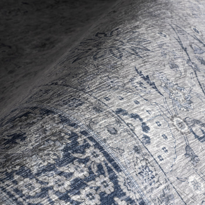 Bayberry Spill Proof Vintage Machine Washable Area Rug