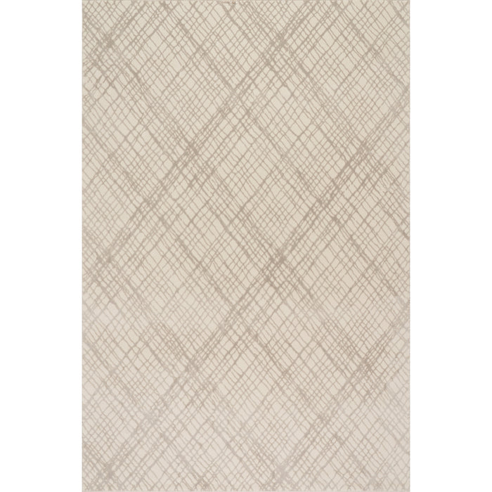 Amireth Textured Checkered Area Rug