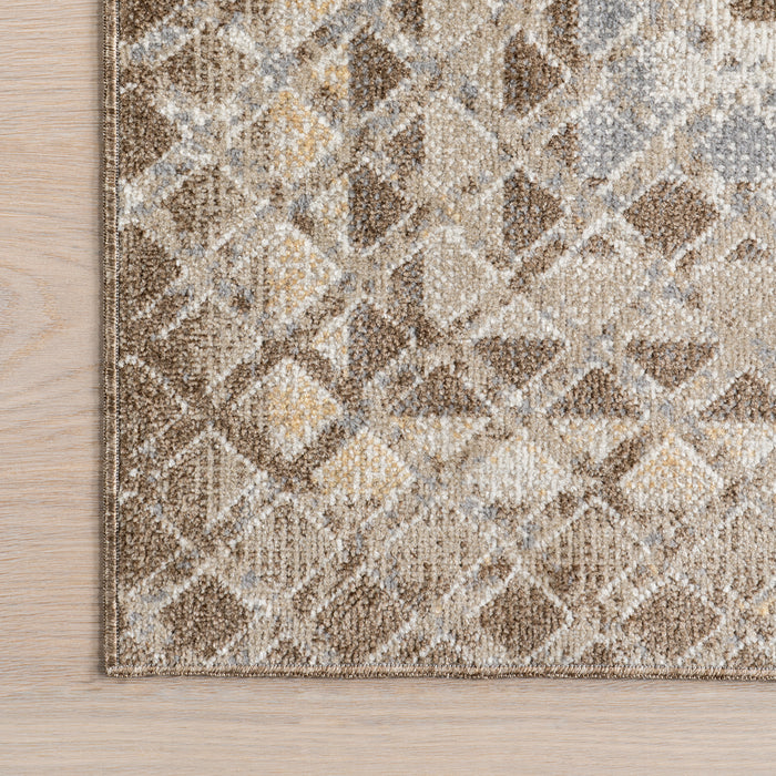 Carley Machine Washable Geometric Area Rug