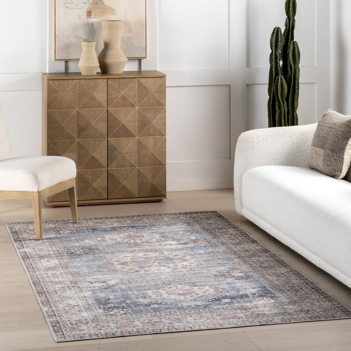 Nuloom Aleia SplashGuard Machine Washable Area Rug