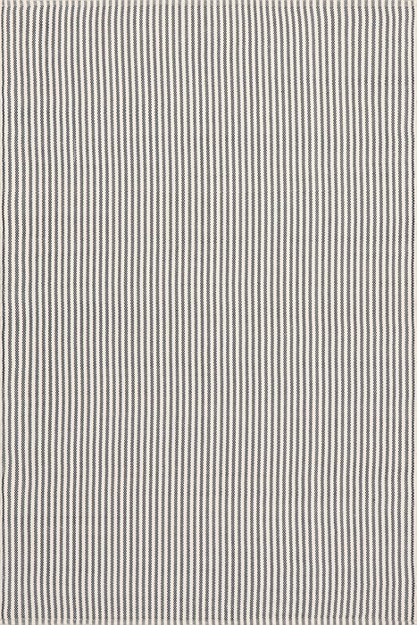 Home Conservatory Pinstripe Handwoven Indoor/Outdoor Area Rug