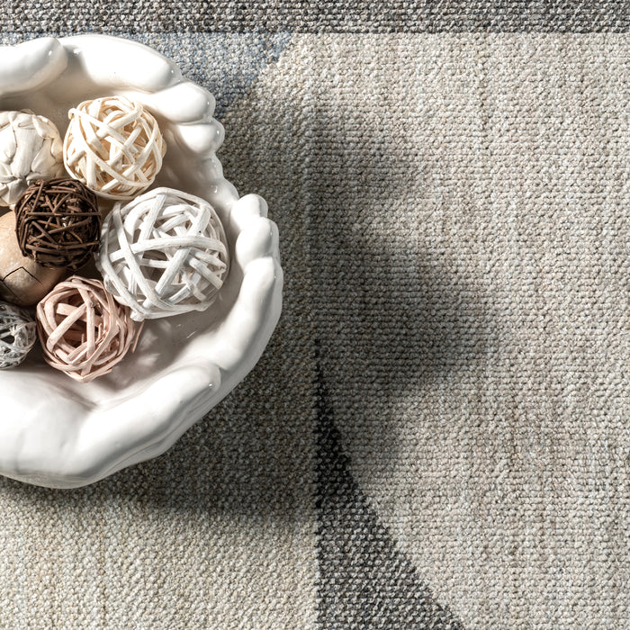 Rhona Modern Geometric Recycled Area Rug